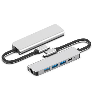 5 in 1 USB-C Hub with PD charging and HDMI Adapter